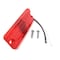 Truck-Lite 18 Series, European Approved, Led, Red Rectangular, 3 Diode, Marker Clearance Light, Ece, 2 Screw 18011R - alternate 2